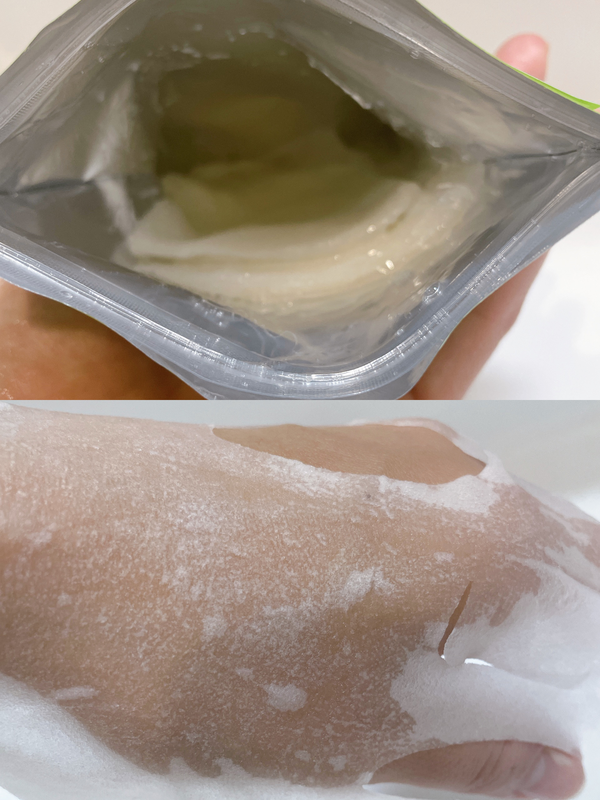 マイルド＆モイスチャーアロエジェルシートマスク/ネイチャーリパブリック/シートマスク・パックを使ったクチコミ（2枚目）