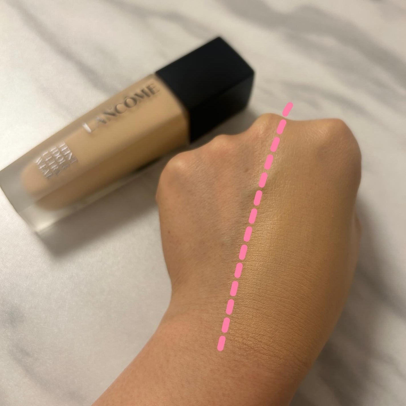 タンイドル ウルトラ ウェア リキッド N/LANCOME/リキッドファンデーションを使ったクチコミ(8枚目)