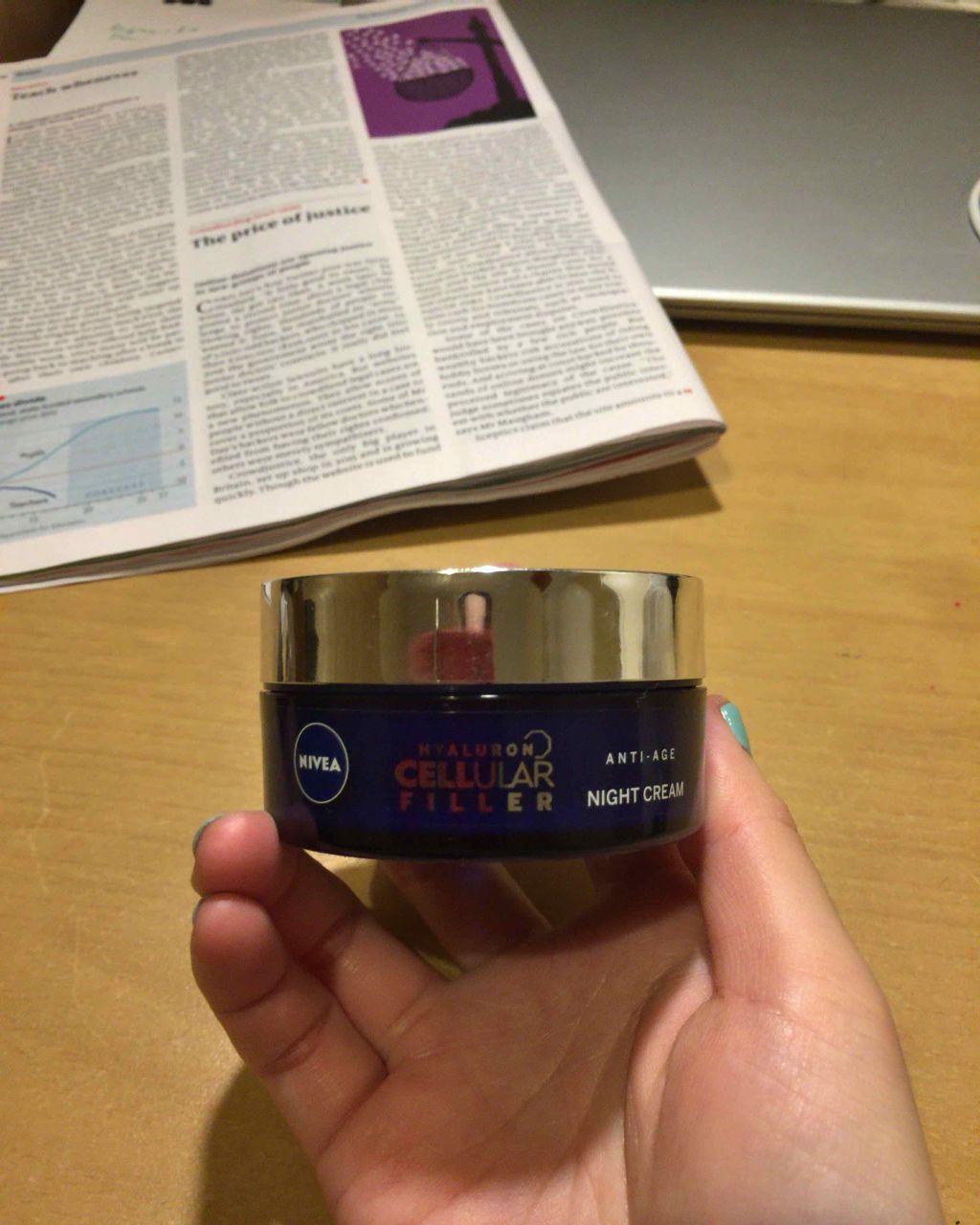 Hyaluron Cellular Filler Anti-age Night Cream/NIVEA(海外)/フェイスクリームを使ったクチコミ(1枚目)