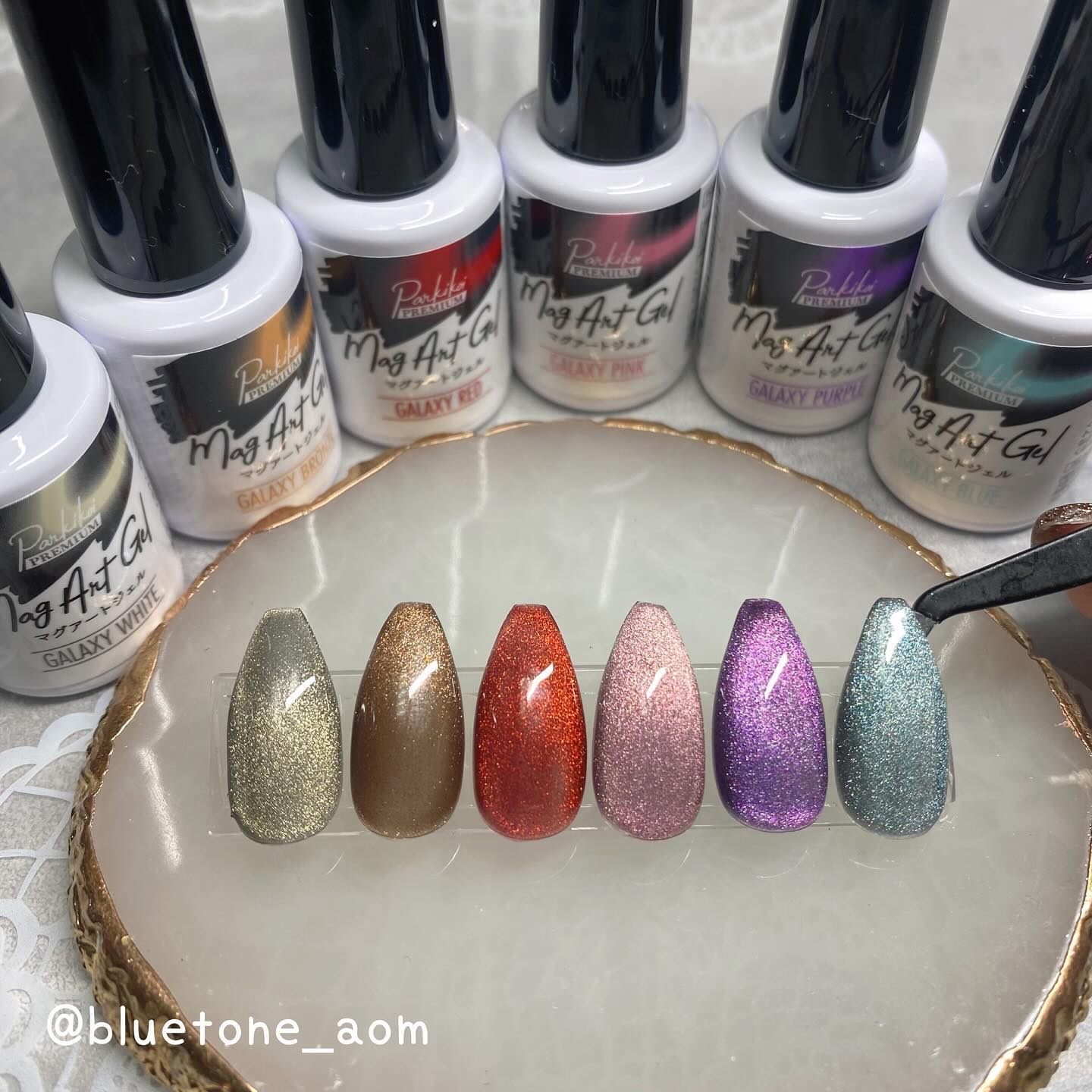 パルP マグアートジェル/parkikoi/ジェルネイルを使ったクチコミ（1枚目）