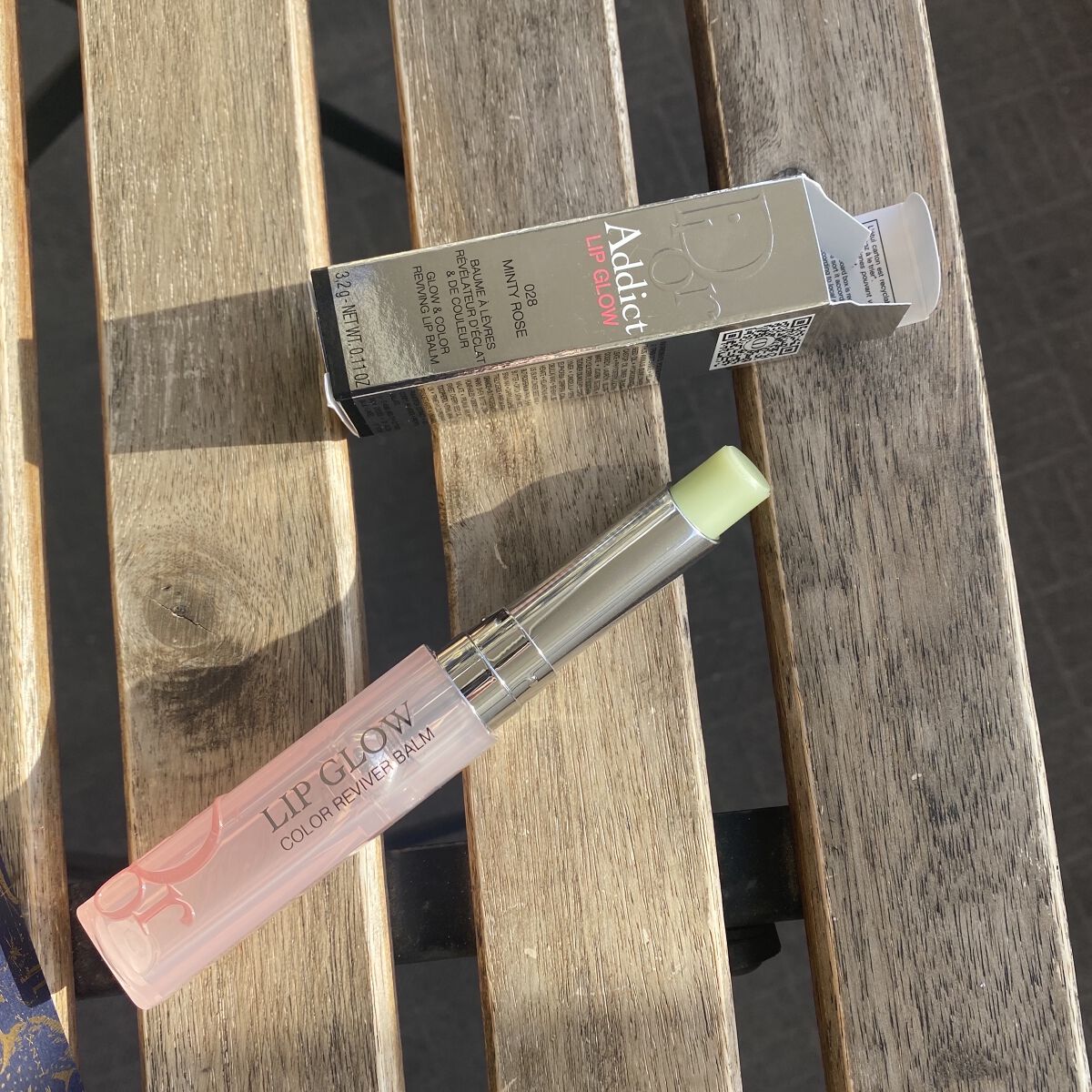 ディオール アディクト リップ グロウ 028 ミンティー ローズ/Dior/リップバームを使ったクチコミ（2枚目）