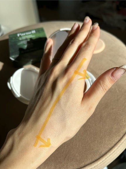 シカマヌ セラム クッションファンデ/parnell/クッションファンデーションを使ったクチコミ(3枚目)