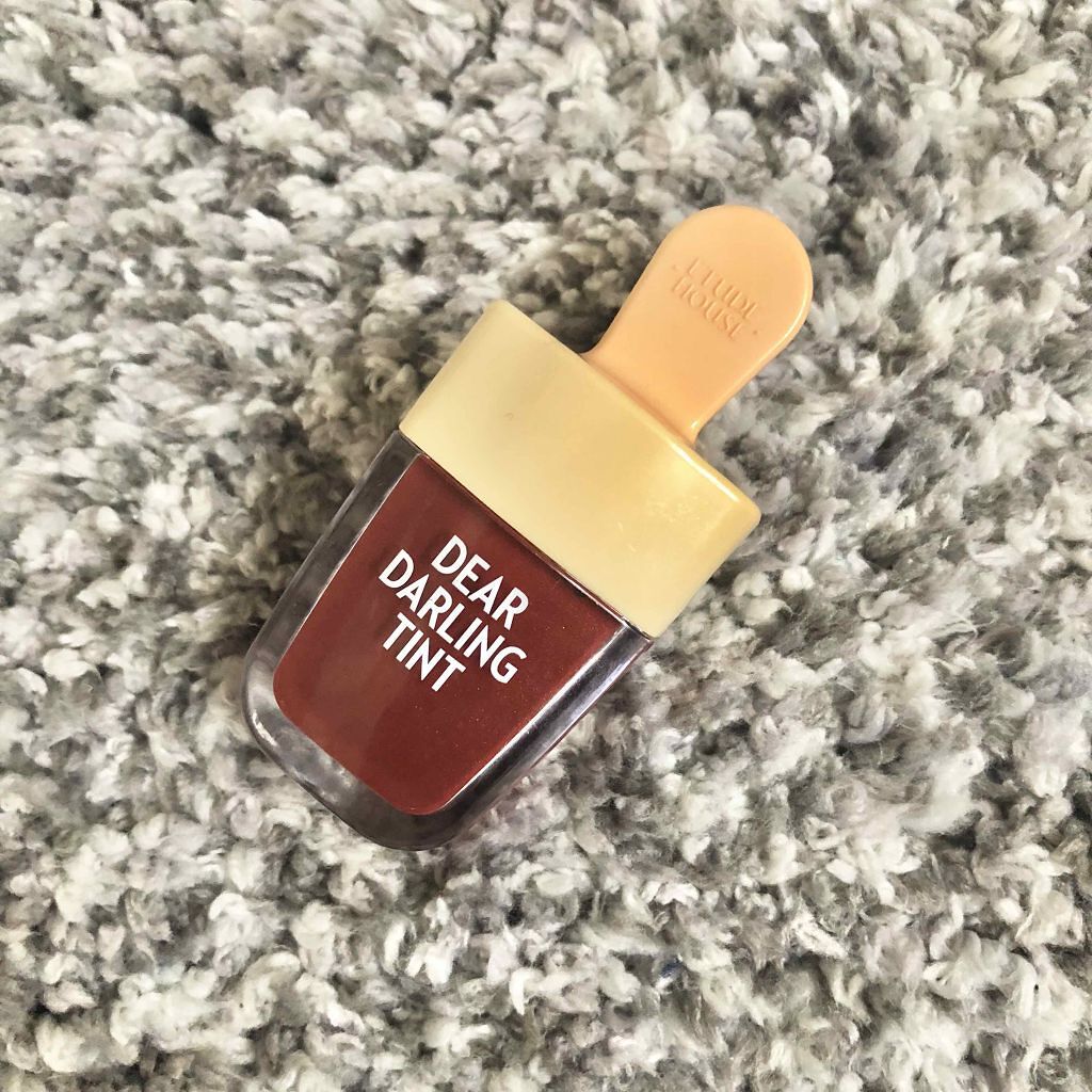 ディアダーリン ウォータージェルティント （アイスティント）/ETUDE/口紅を使ったクチコミ（1枚目）