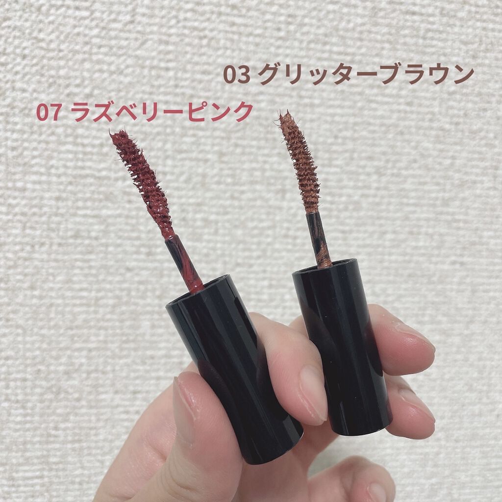 カラーマスカラ/sopo/マスカラを使ったクチコミ（2枚目）