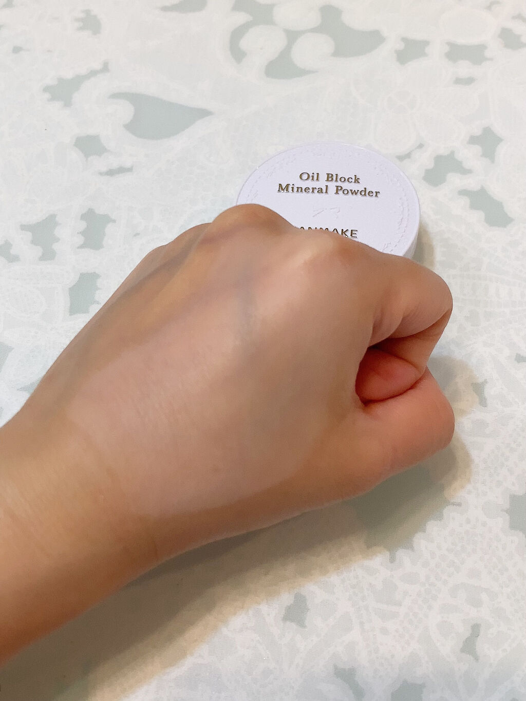 オイルブロックミネラルパウダー/キャンメイク/ルースパウダーを使ったクチコミ（3枚目）