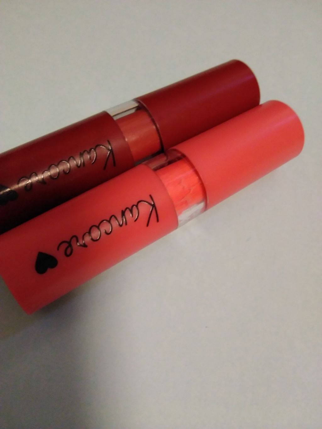 カンコレ マットリップスティック/DAISO/口紅を使ったクチコミ（1枚目）