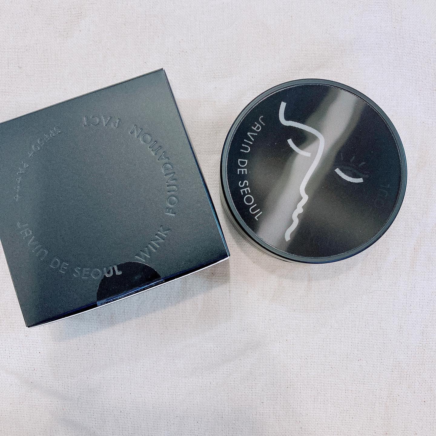 ジャビンドゥソウル ウインクファンデーションパクト/Javin De Seoul/クッションファンデーションを使ったクチコミ（2枚目）