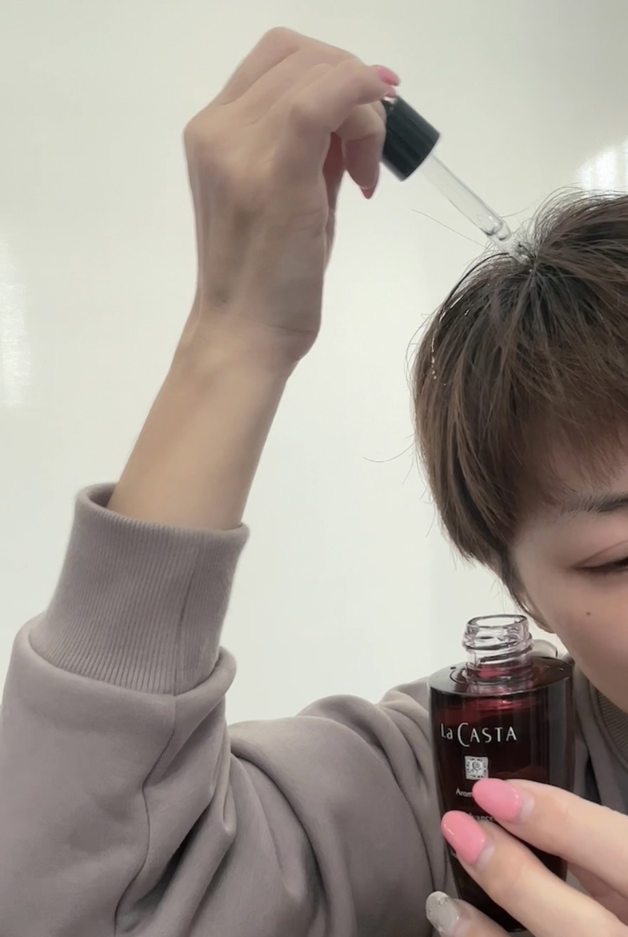 アロマ リヴァイタ アドバンスト スキャルプトリートメント/ラ・カスタ/頭皮ケアを使ったクチコミ（3枚目）