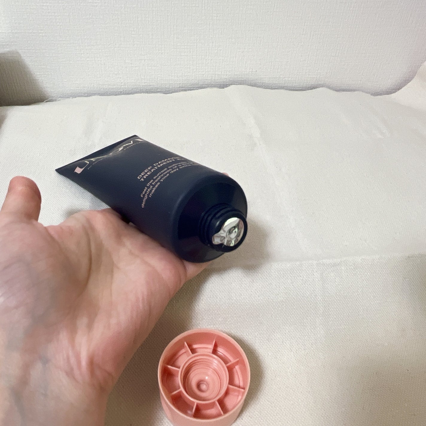 ディープダメージトリートメントEX/UNOVE/洗い流すヘアトリートメントを使ったクチコミ(4枚目)