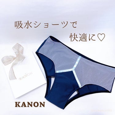 カノン吸水ショーツ 02 ブルーグレー/KANON/その他生理用品を使ったクチコミ（1枚目）