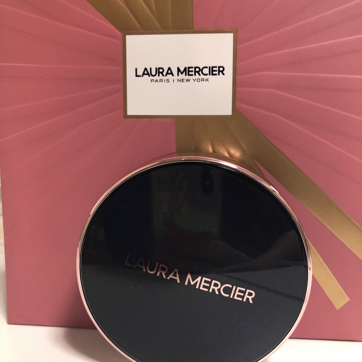 フローレス ルミエール ラディアンス パーフェクティング クッション/ローラ メルシエ/クッションファンデーションを使ったクチコミ（1枚目）