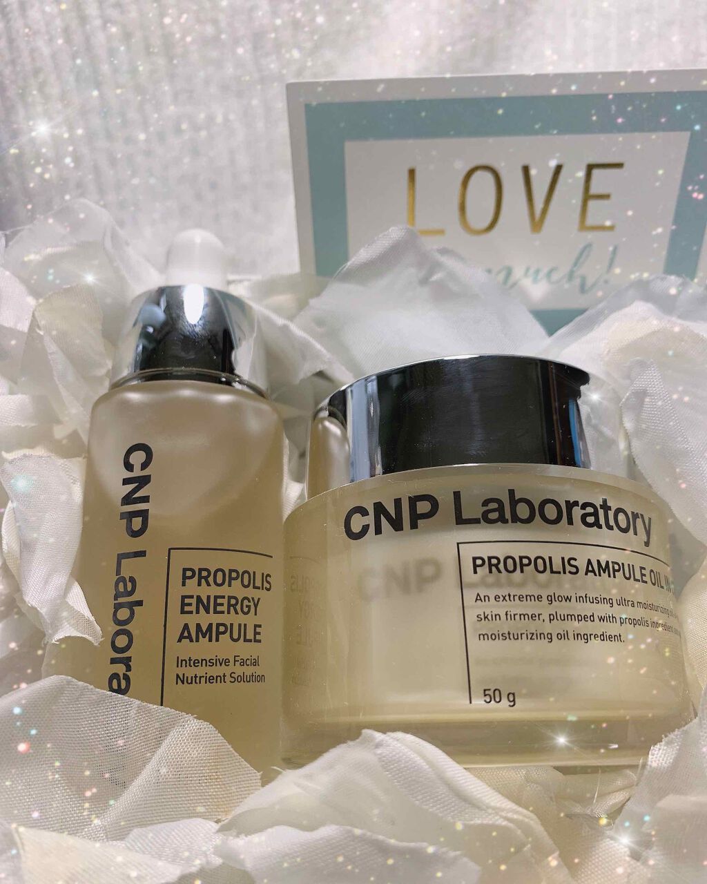 プロポリスアンプル オイルインクリーム/CNP Laboratory/フェイスクリームを使ったクチコミ（1枚目）