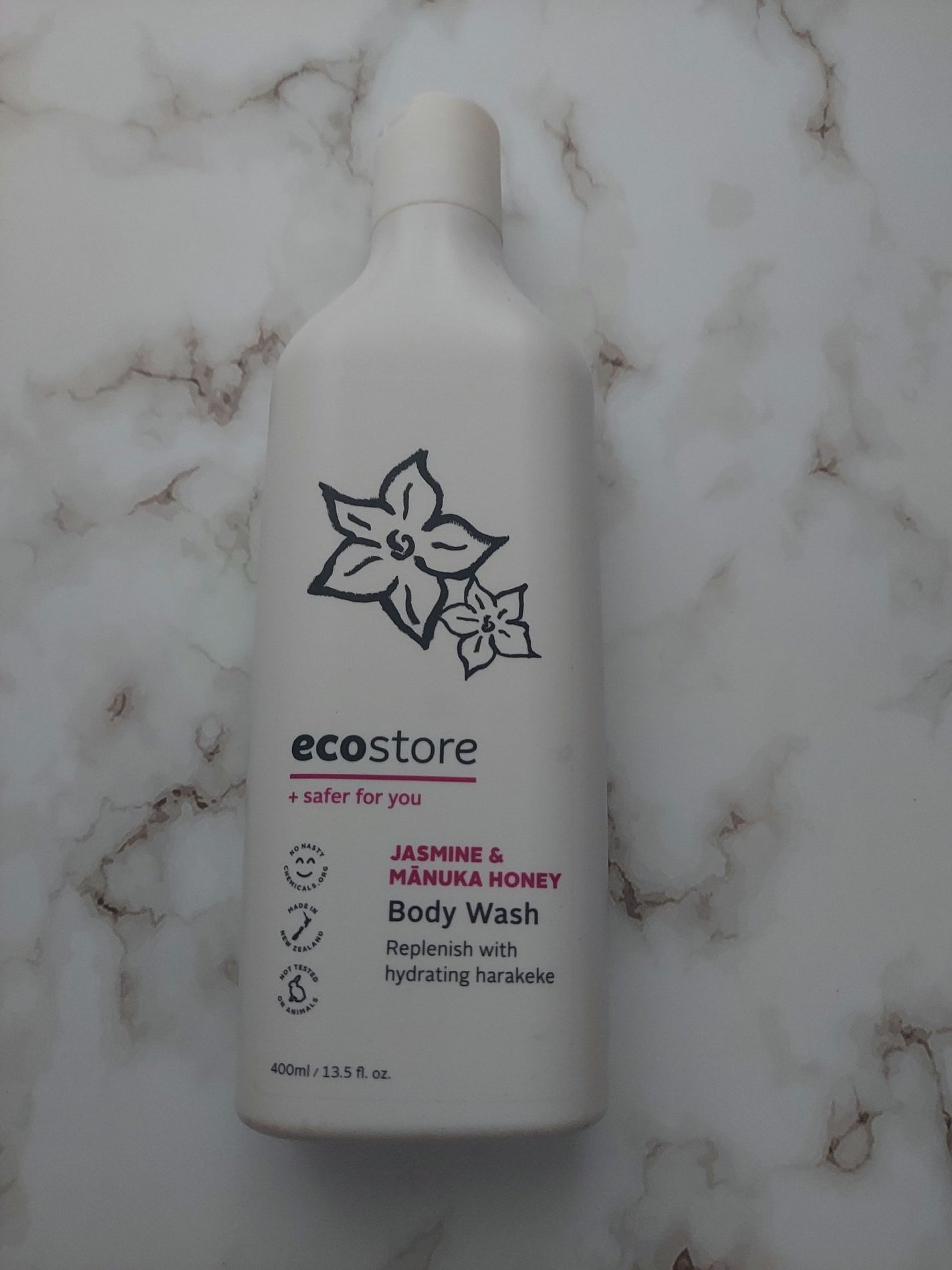 ボディウォッシュ<ジャスミン&マヌカハニー>/ecostore/ボディソープを使ったクチコミ(1枚目)