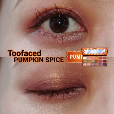 Too Faced パンプキン スパイス アイシャドウ パレットのクチコミ「#昨日のメイク ⁡
⁡@toofacedlovesjapan ⁡
⁡ #pumpkinspic.....」（1枚目）