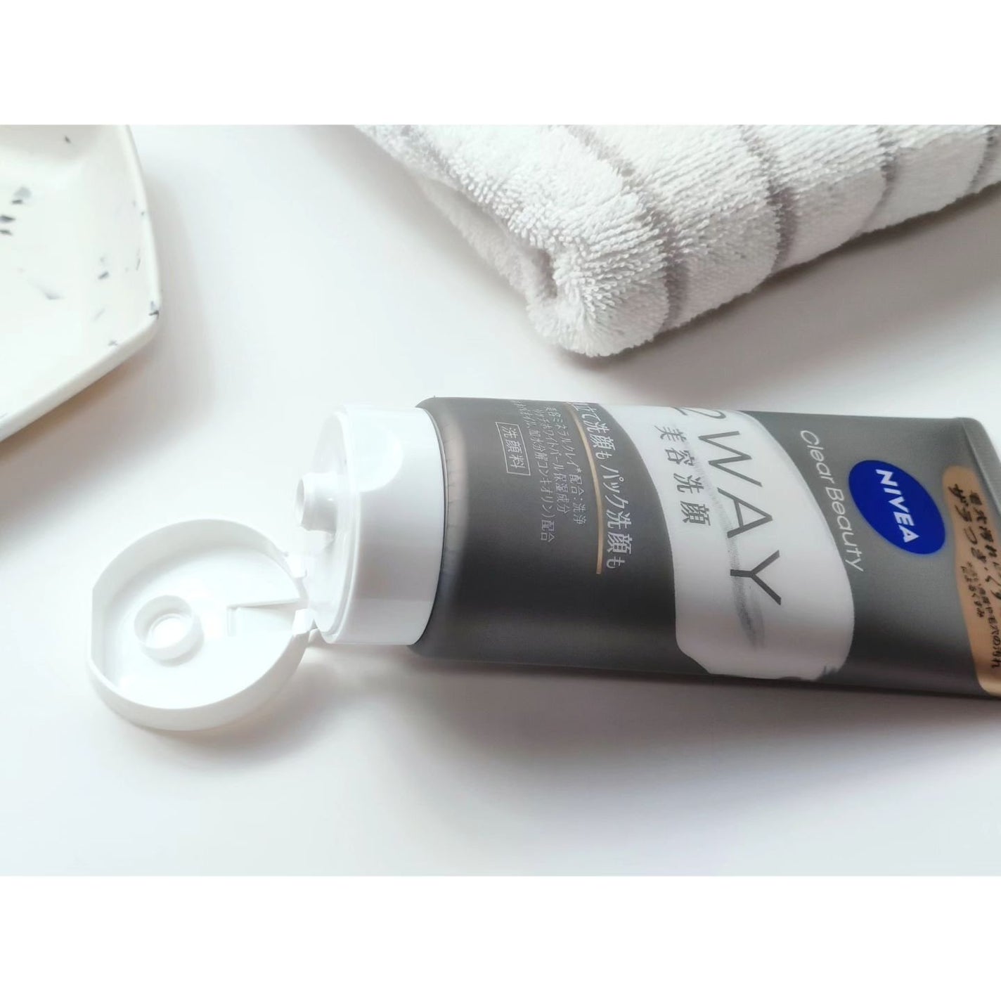 ニベア2WAY美容洗顔/ニベア/洗顔フォームを使ったクチコミ(2枚目)