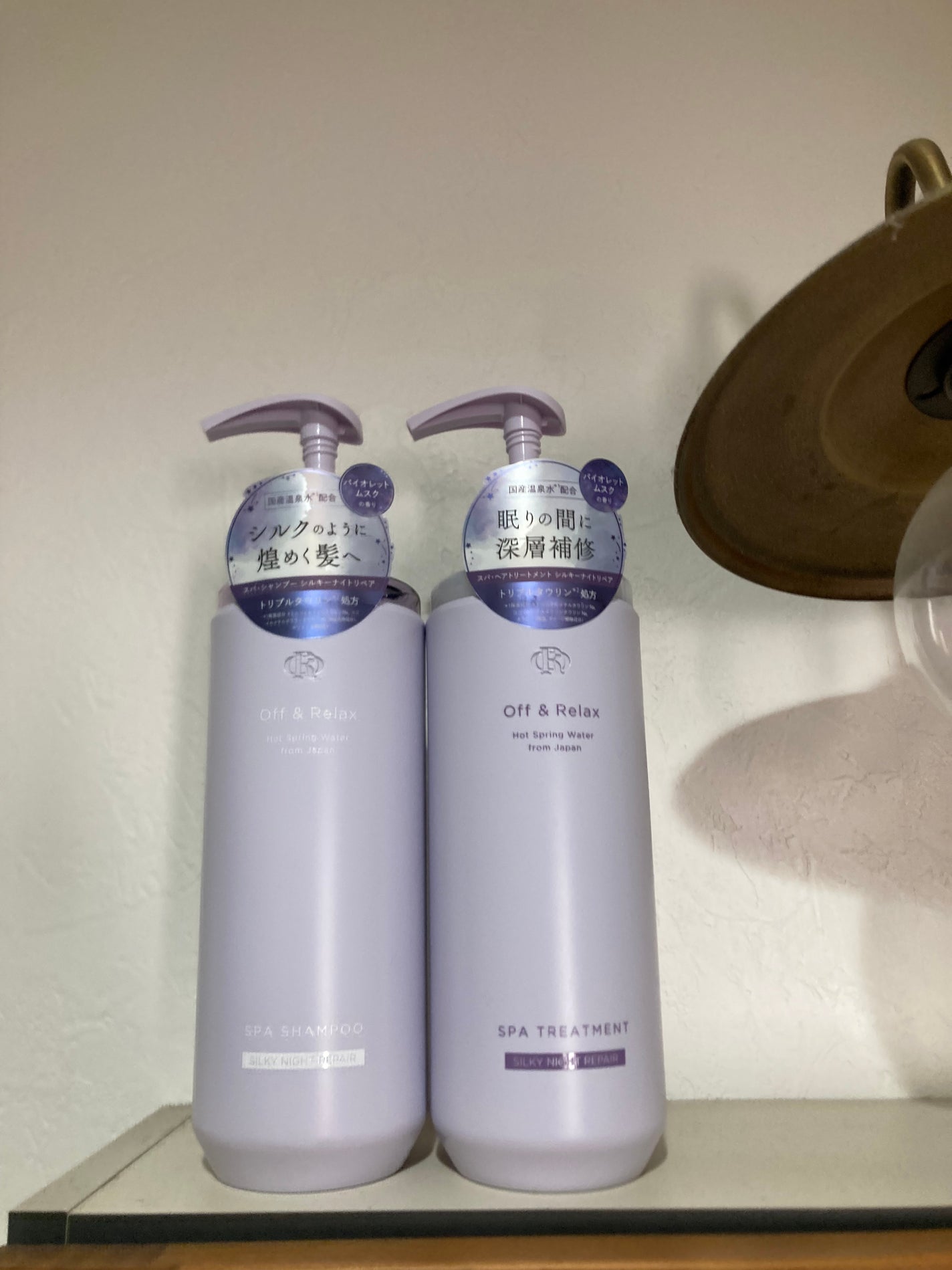 OR スパ・シャンプー/ヘアトリートメント シルキーナイトリペア/Off&Relax/市販シャンプーを使ったクチコミ(1枚目)