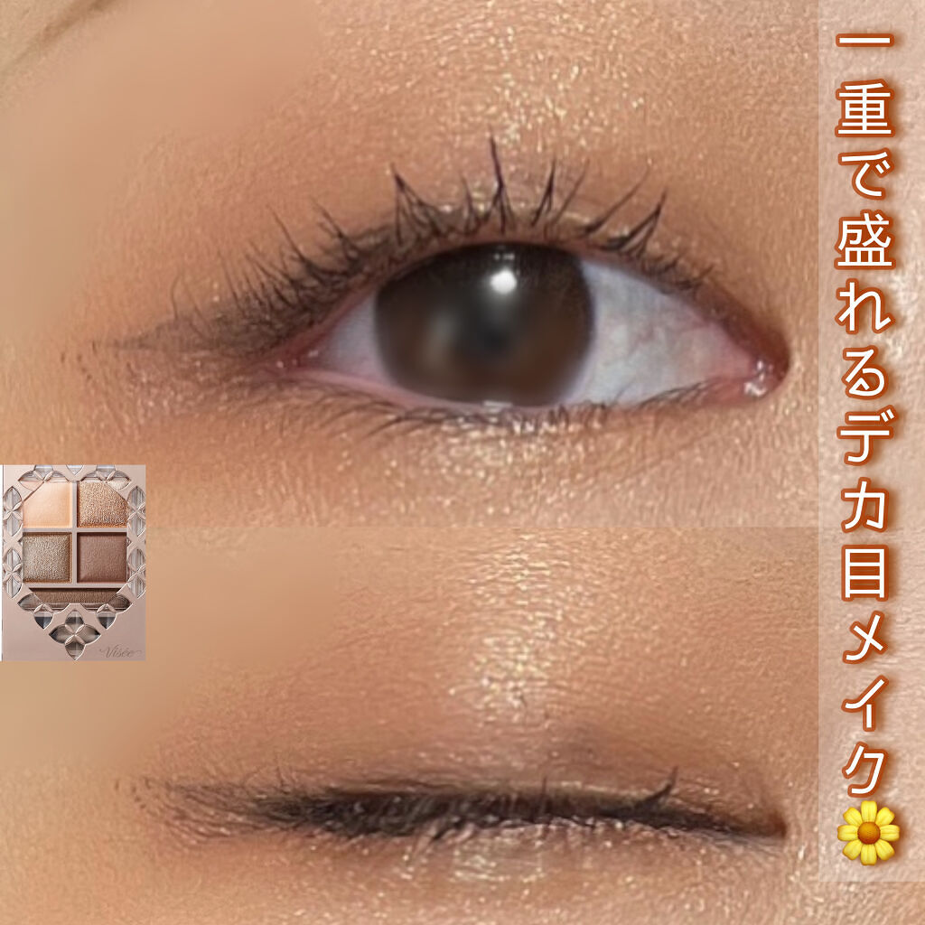 パノラマデザイン アイパレット/Visée/アイシャドウパレットを使ったクチコミ（1枚目）