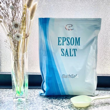 Epsom Salt (エプソムソルト) 国産(岡山県産)/EARTH CONSCIOUS (アースコンシャス)/入浴剤を使ったクチコミ（3枚目）