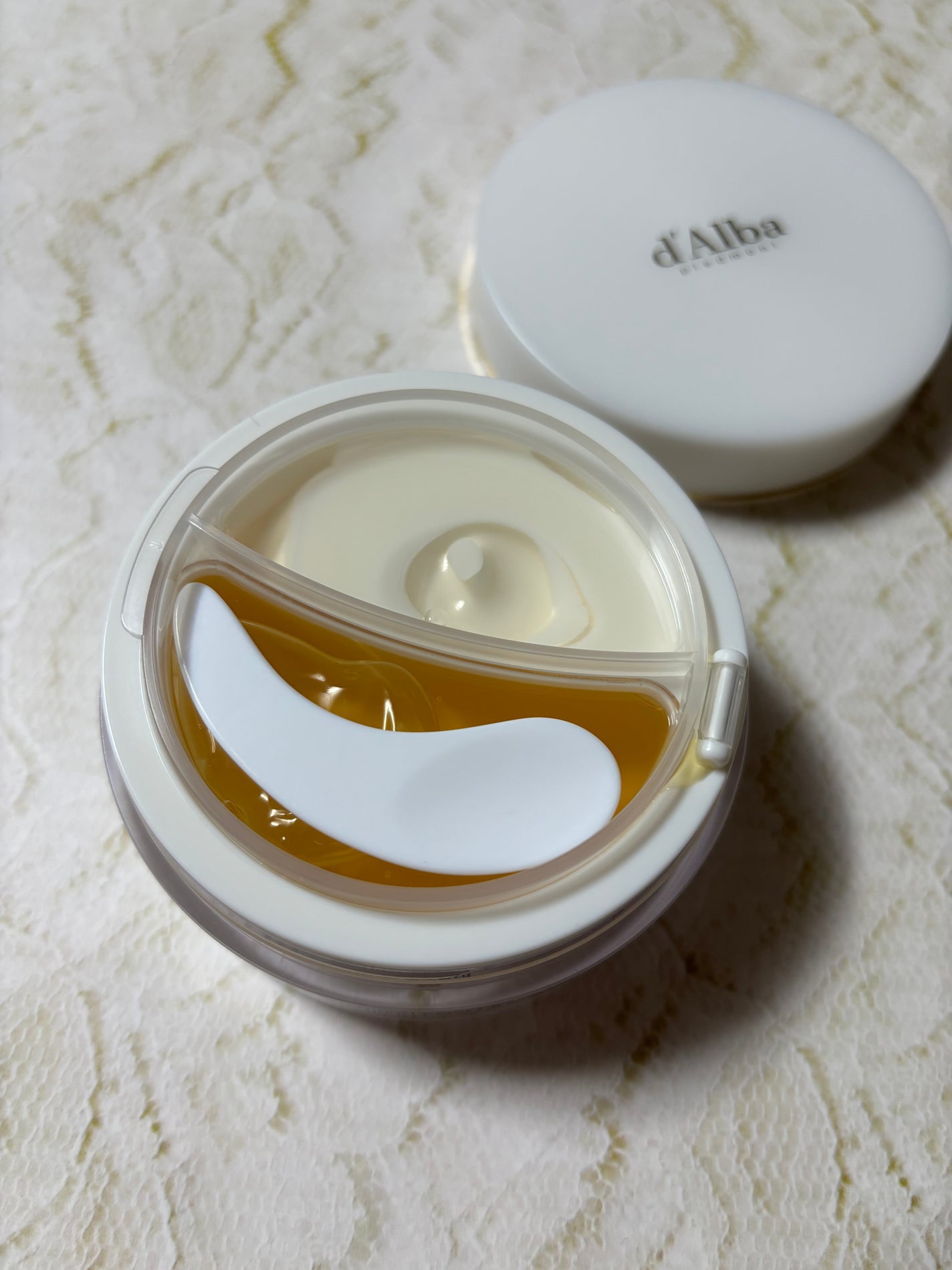 ホワイトトリュフダブルセラムアンドクリーム/ダルバ/フェイスクリームを使ったクチコミ(2枚目)