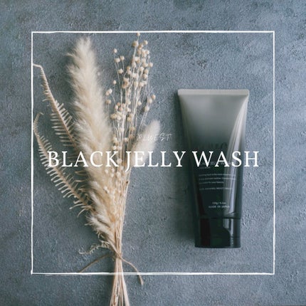 BLACK JELLY WASH(ブラックジェリーウォッシュ)/PLUEST/その他洗顔料を使ったクチコミ(1枚目)