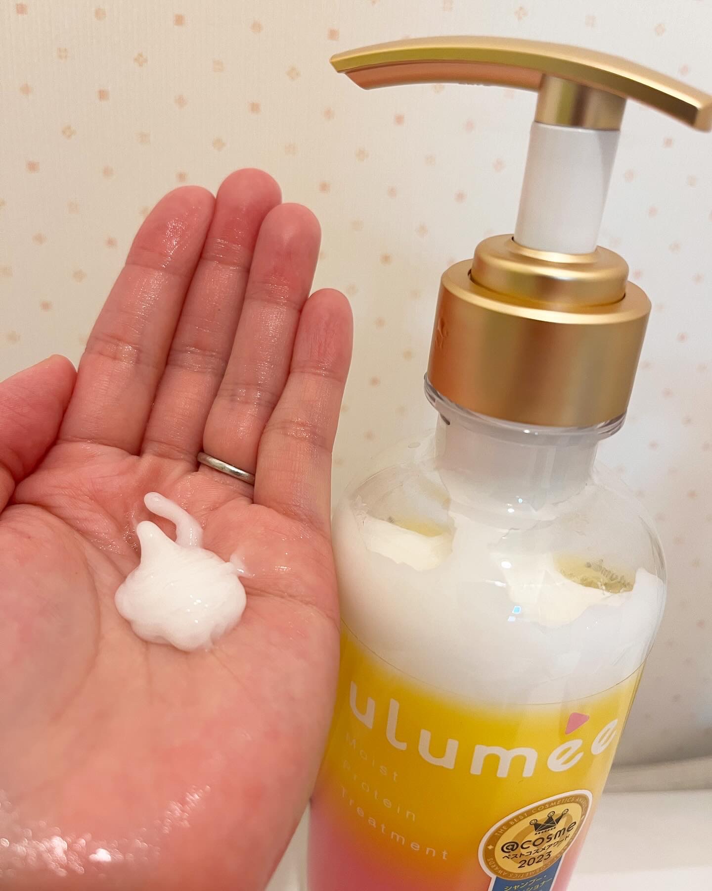 モイストプロテインシャンプー/トリートメント/ulumee/市販シャンプーを使ったクチコミ（3枚目）