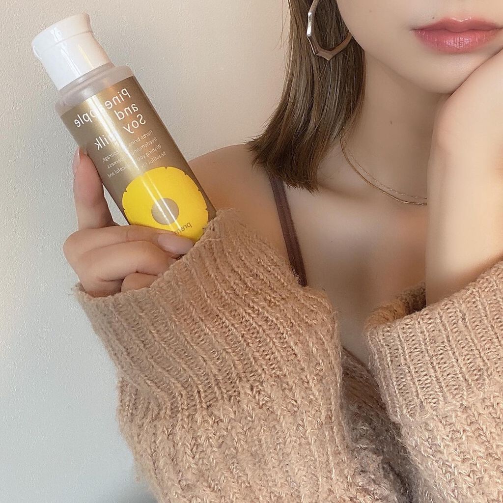 パイナップル豆乳ローションプレミアム/鈴木ハーブ研究所/ボディローションを使ったクチコミ(1枚目)