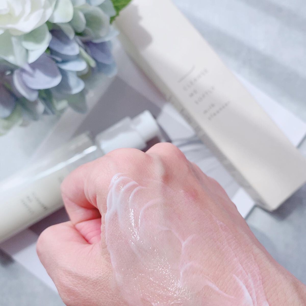 クレンズ ミー ソフトリー ミルククレンザー/SIORIS/ミルククレンジングを使ったクチコミ(7枚目)