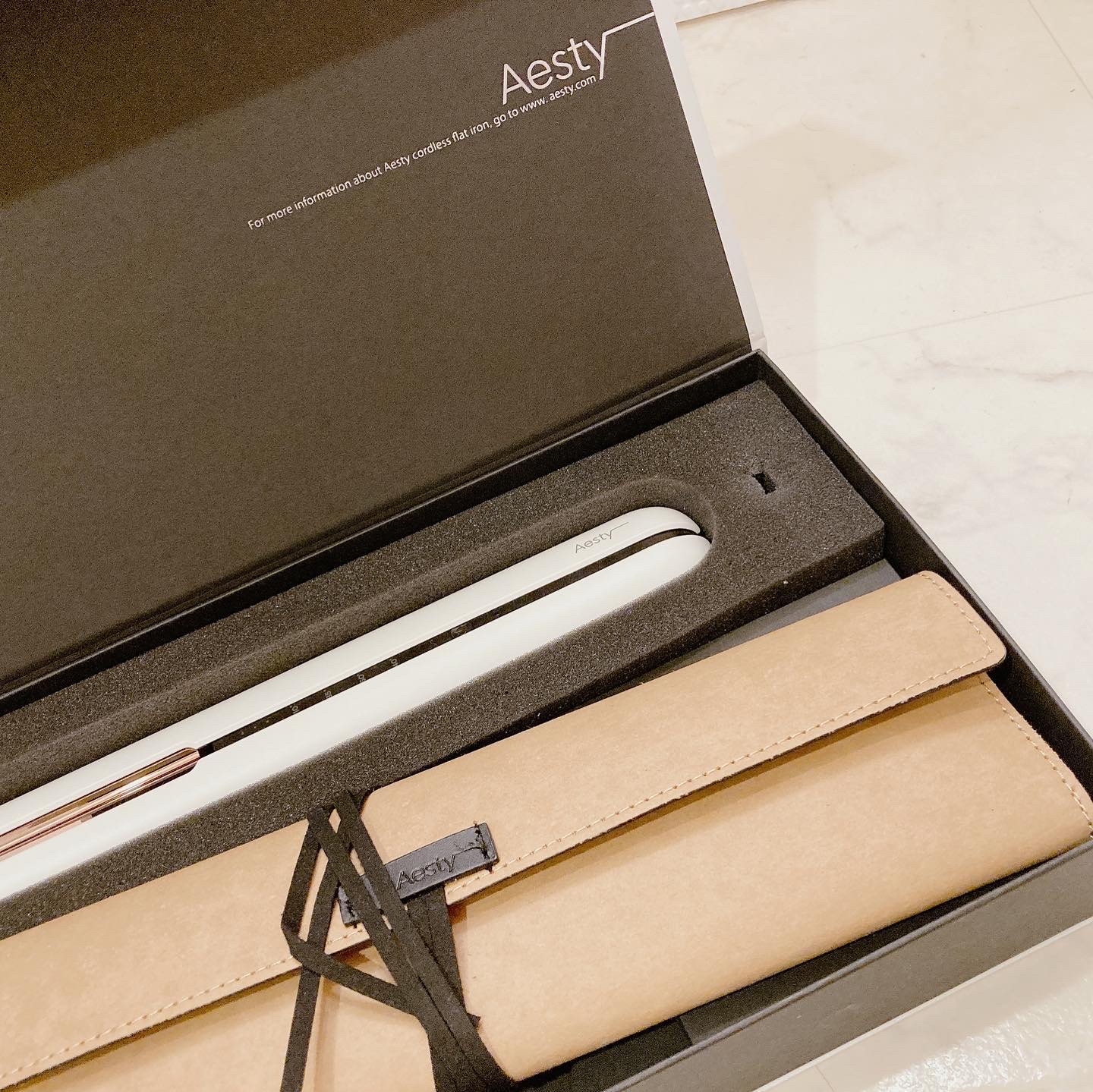 ２WAYコードレスヘアアイロン/Aesty/その他ヘアアイロンを使ったクチコミ（3枚目）