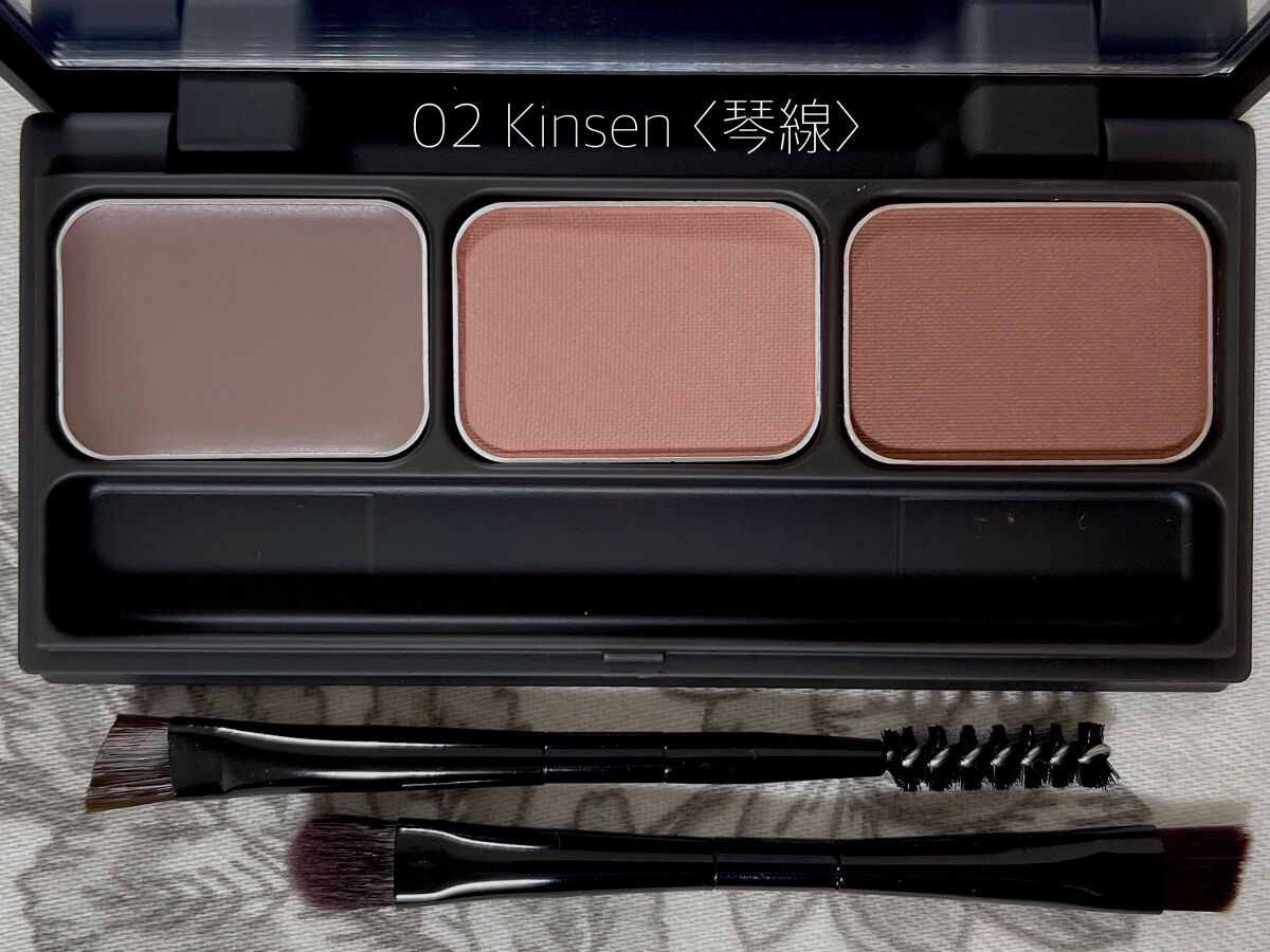 ブロウシャドウ パレット/OSAJI/パウダーアイブロウを使ったクチコミ(2枚目)