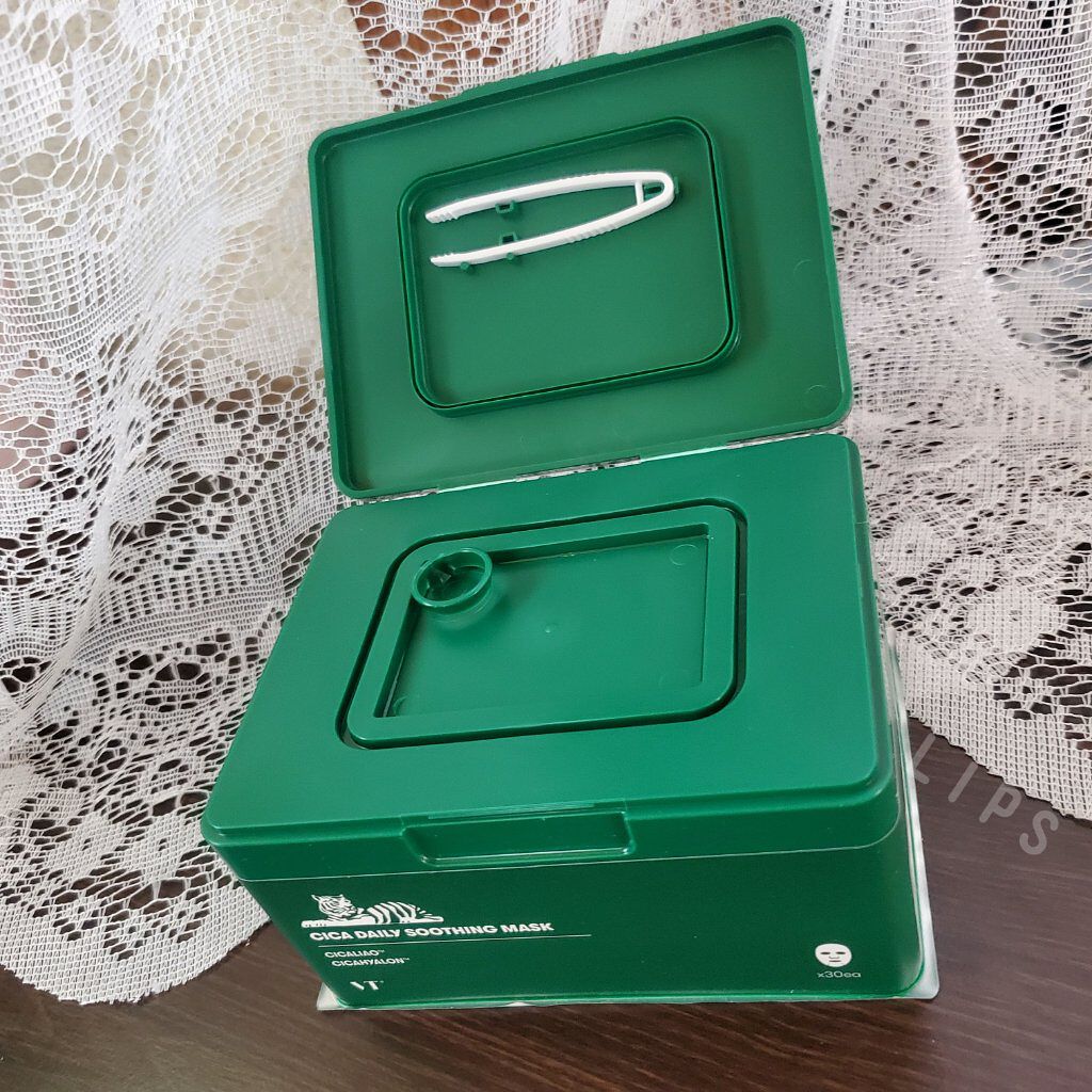 CICA デイリースージングマスク/VT/シートマスク・パックを使ったクチコミ（3枚目）