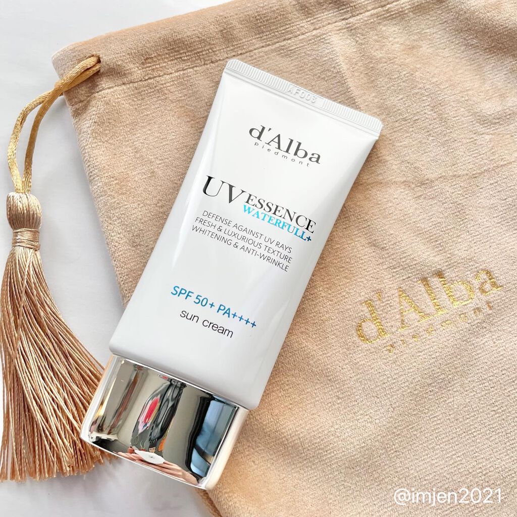 ダルバ ウォータフル エッセンス サンクリーム/ダルバ/日焼け止めクリームを使ったクチコミ（1枚目）