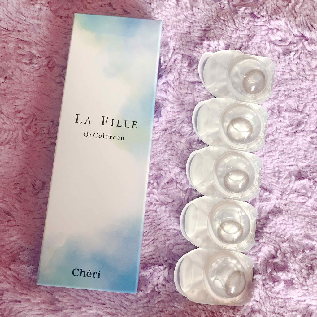 LA FILLE (ラ・フィーユ)/LA FILLE/カラーコンタクトレンズを使ったクチコミ（1枚目）