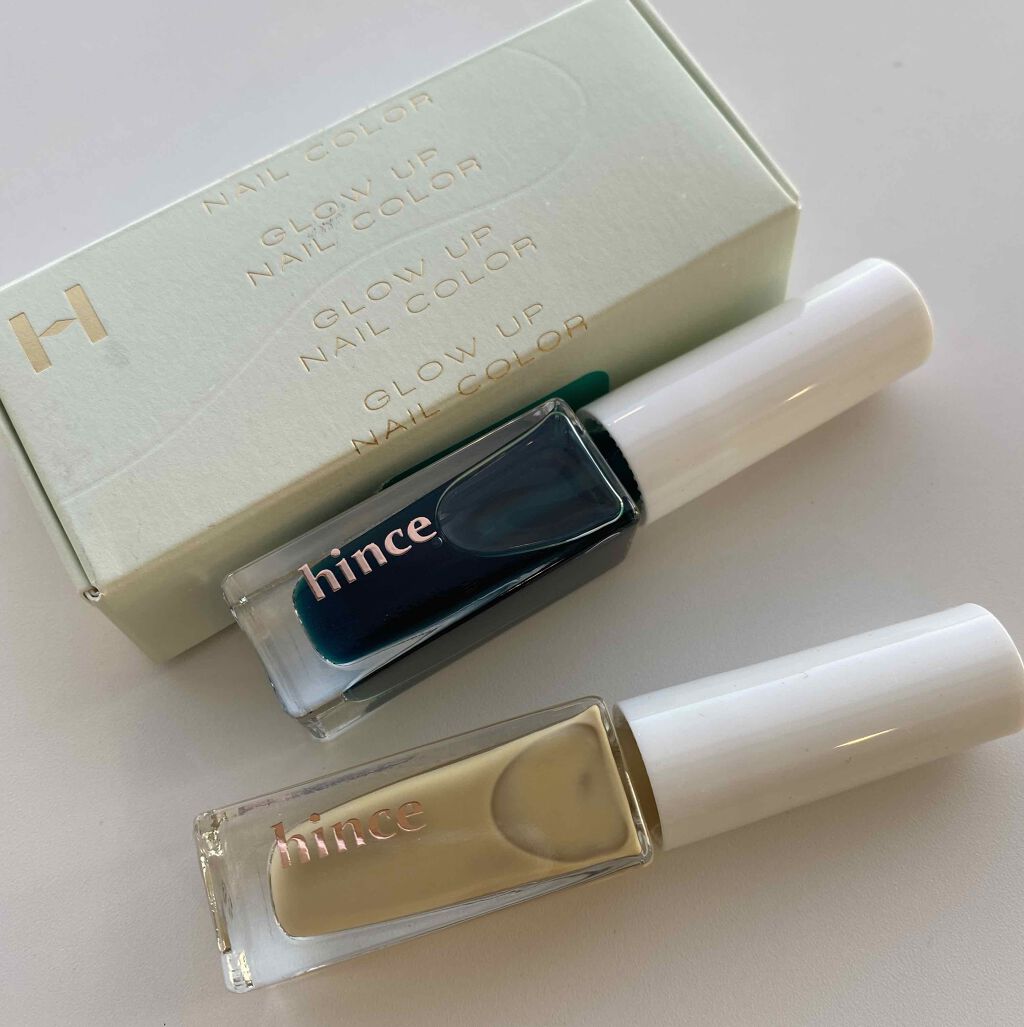 グロウアップネイルカラー [N004]クロス·ザ·ライン /hince/マニキュアを使ったクチコミ（1枚目）