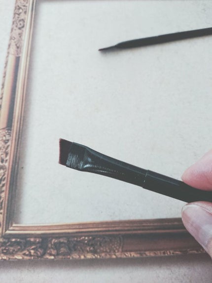 アイメイクブラシ2本セット/SHEIN/メイクブラシを使ったクチコミ(5枚目)