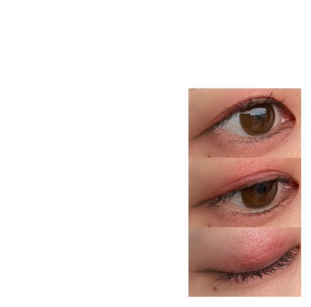 シングルアイシャドウ/マリブビューティー/単色アイシャドウを使ったクチコミ（3枚目）