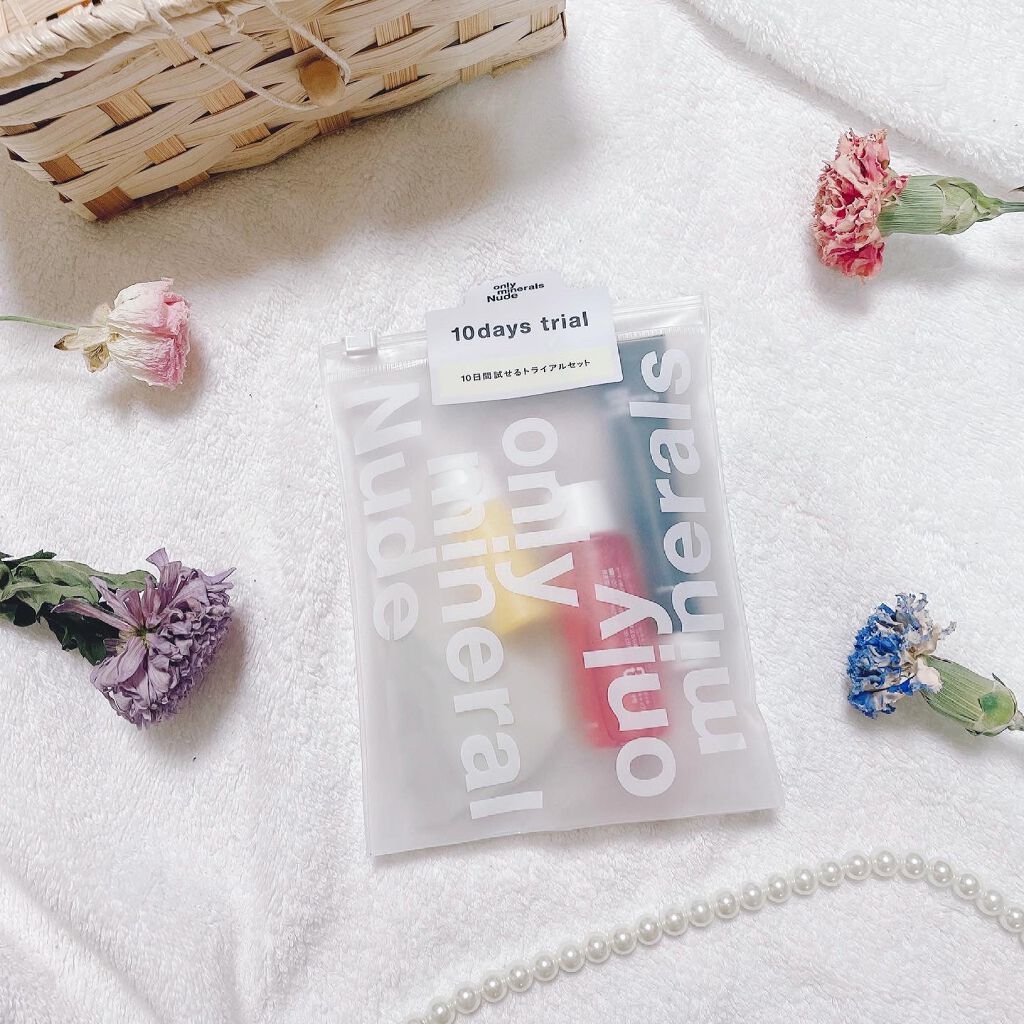 オンリーミネラルトライアルキット(旧)/ONLY MINERALS/メイクブラシを使ったクチコミ(2枚目)