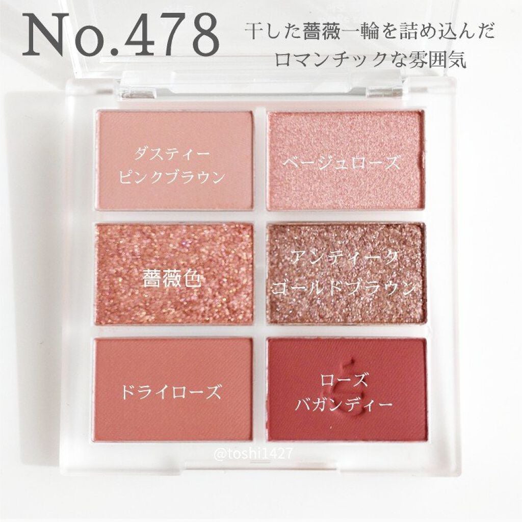プロアイシャドウパレットセシル/CELEFIT/アイシャドウパレットを使ったクチコミ(7枚目)