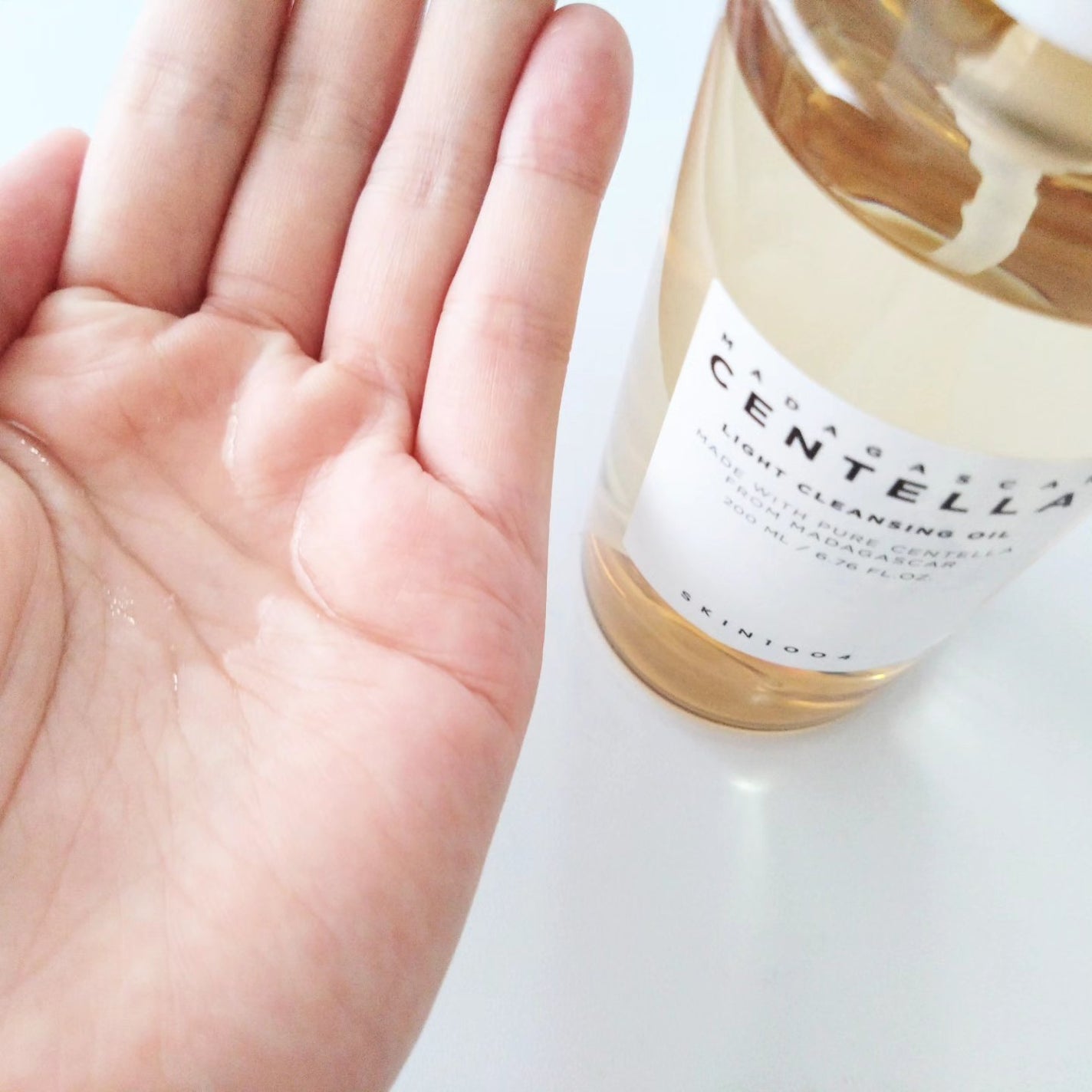 センテラ ライトクレンジングオイル/SKIN1004/オイルクレンジングを使ったクチコミ(2枚目)