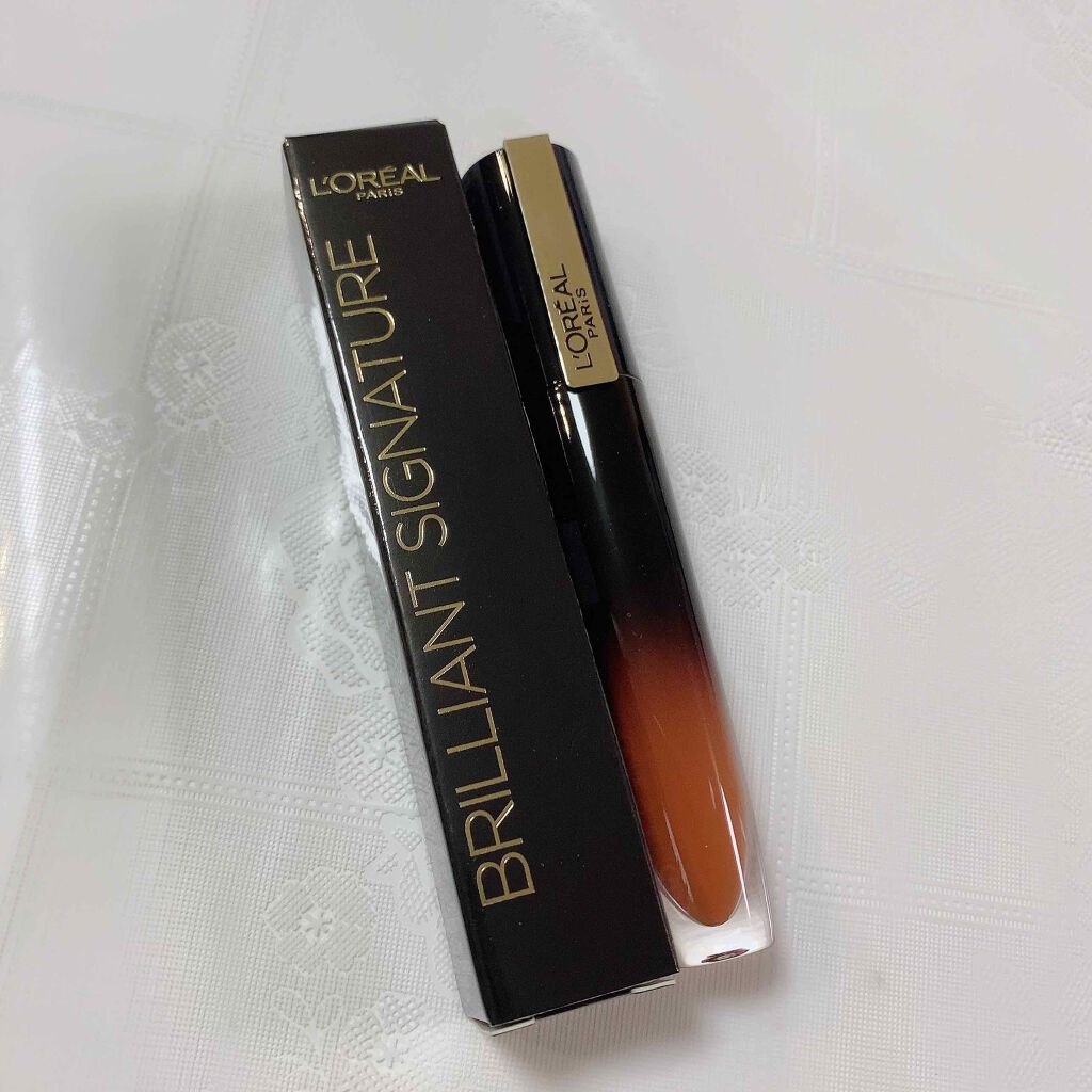 ブリリアントシグネチャー 304/ロレアル パリ/口紅を使ったクチコミ（1枚目）