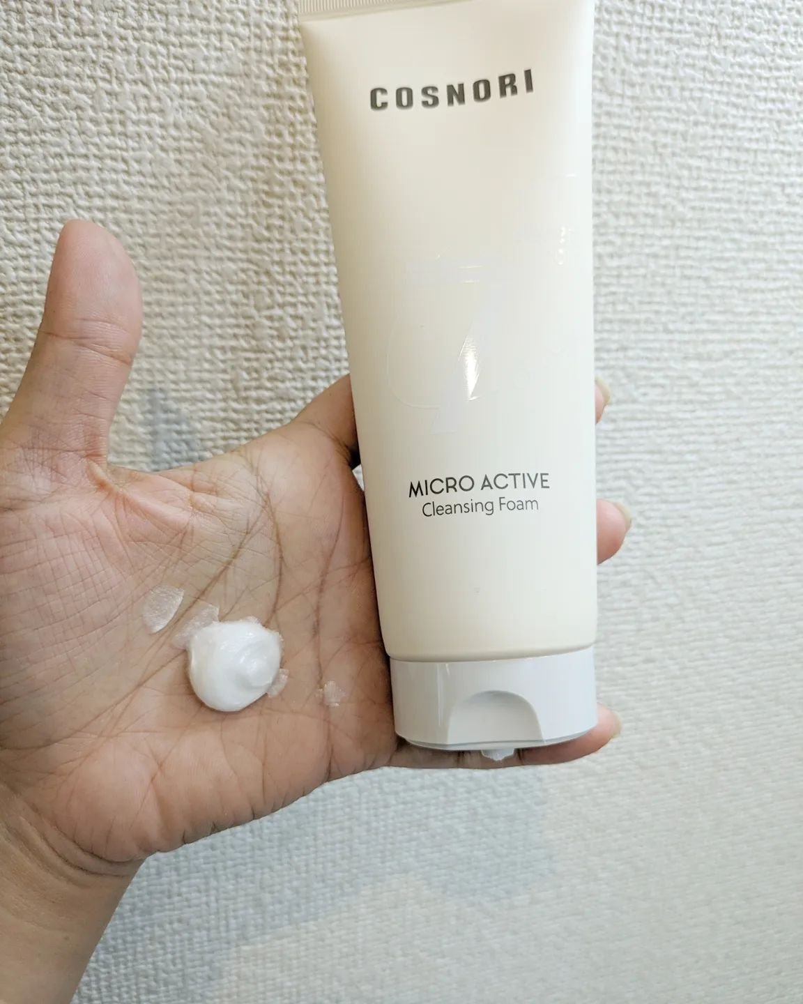 マイクロアクティブクレンジングフォーム/COSNORI/洗顔フォームを使ったクチコミ（2枚目）