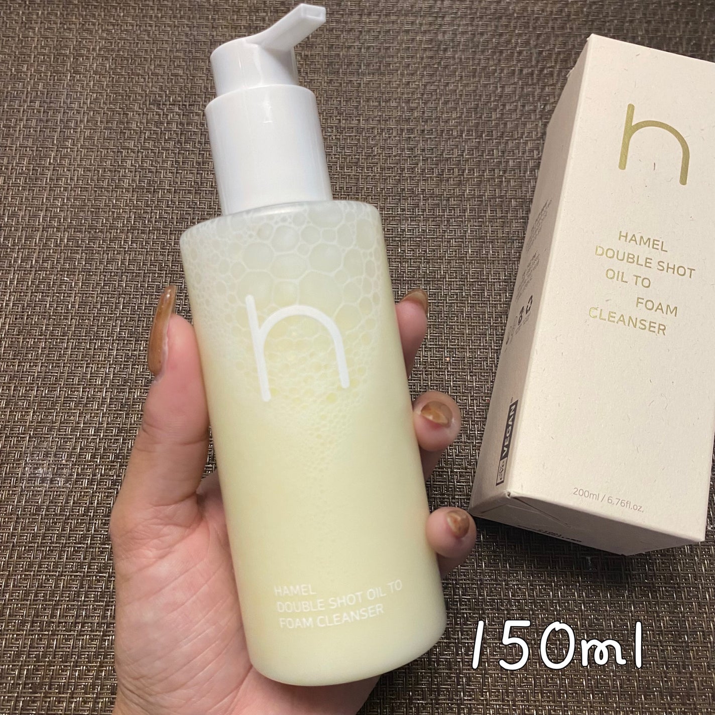 ダブルショットオイルトゥーフォームクレンザー/HAMEL/オイルクレンジングを使ったクチコミ(2枚目)