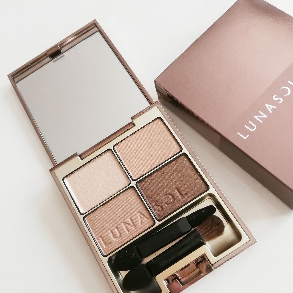 スキンモデリングアイズ/LUNASOL/アイシャドウパレットを使ったクチコミ(4枚目)