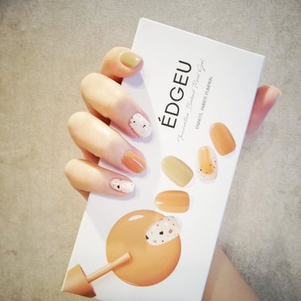EDGEU ジェルネイルシール/EDGEU/ネイルシールを使ったクチコミ(1枚目)
