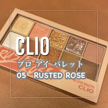 プロ アイ パレット 05 RUSTED ROSE/CLIO/アイシャドウパレットを使ったクチコミ（2枚目）