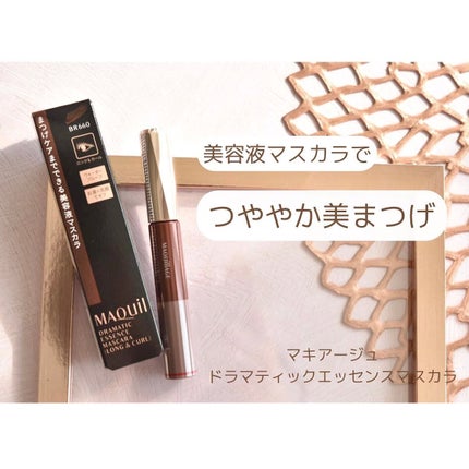 ドラマティックエッセンスマスカラ (ロング&カール)/マキアージュ/マスカラを使ったクチコミ(1枚目)