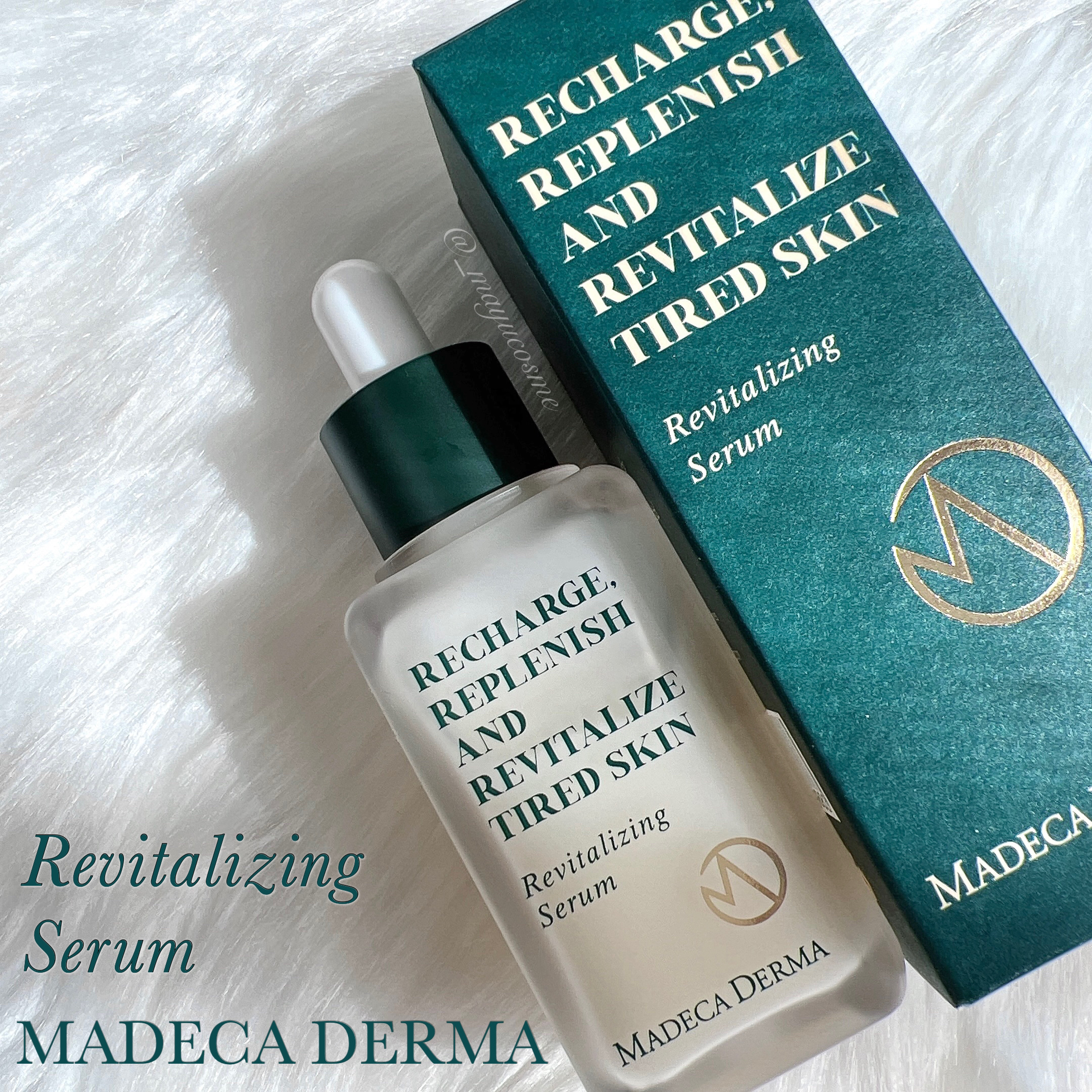 リバイタライジングセラム/マデカダーマ/美容液を使ったクチコミ（1枚目）