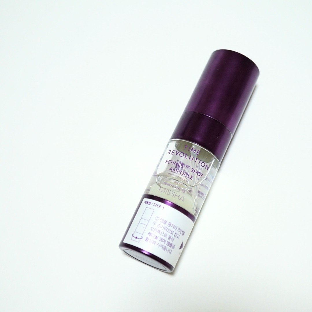 ミシャ タイムレボリューション レチ500ショット美容液/MISSHA/美容液を使ったクチコミ(1枚目)