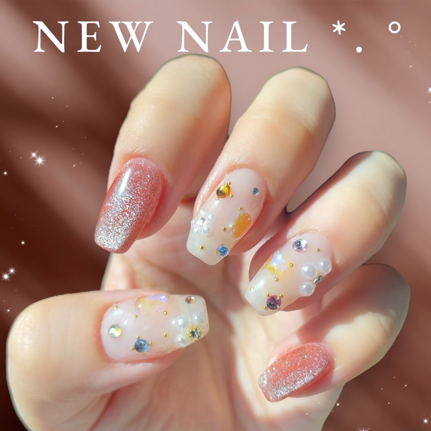 REMO ✩ on LIPS 「𝐍𝐄𝐖𝐍𝐀𝐈𝐋⸝꙳˙•✧ᐝmag×Bijou💎🌼🩷夏っぽ..」(1枚目)