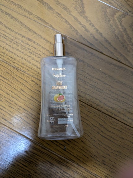 フレグランスボディスプラッシュ(ピンクグレープフルーツ)/フェルナンダ/香水(その他)を使ったクチコミ(1枚目)
