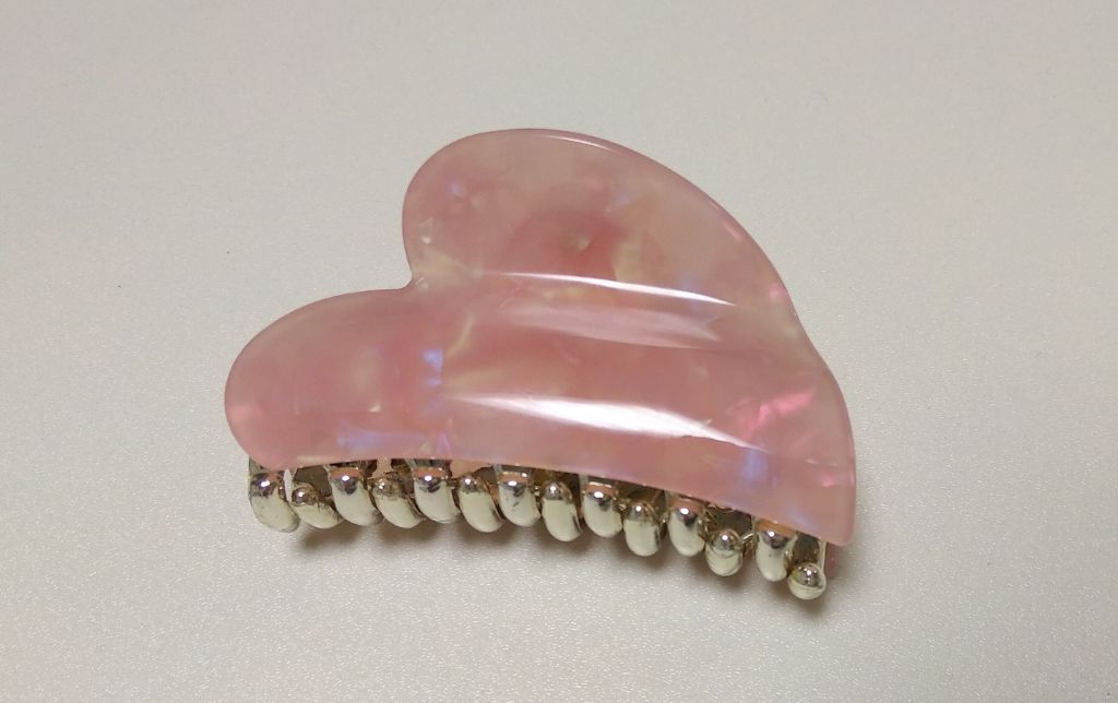 バンスクリップ(オーロラマーブル) DAISO